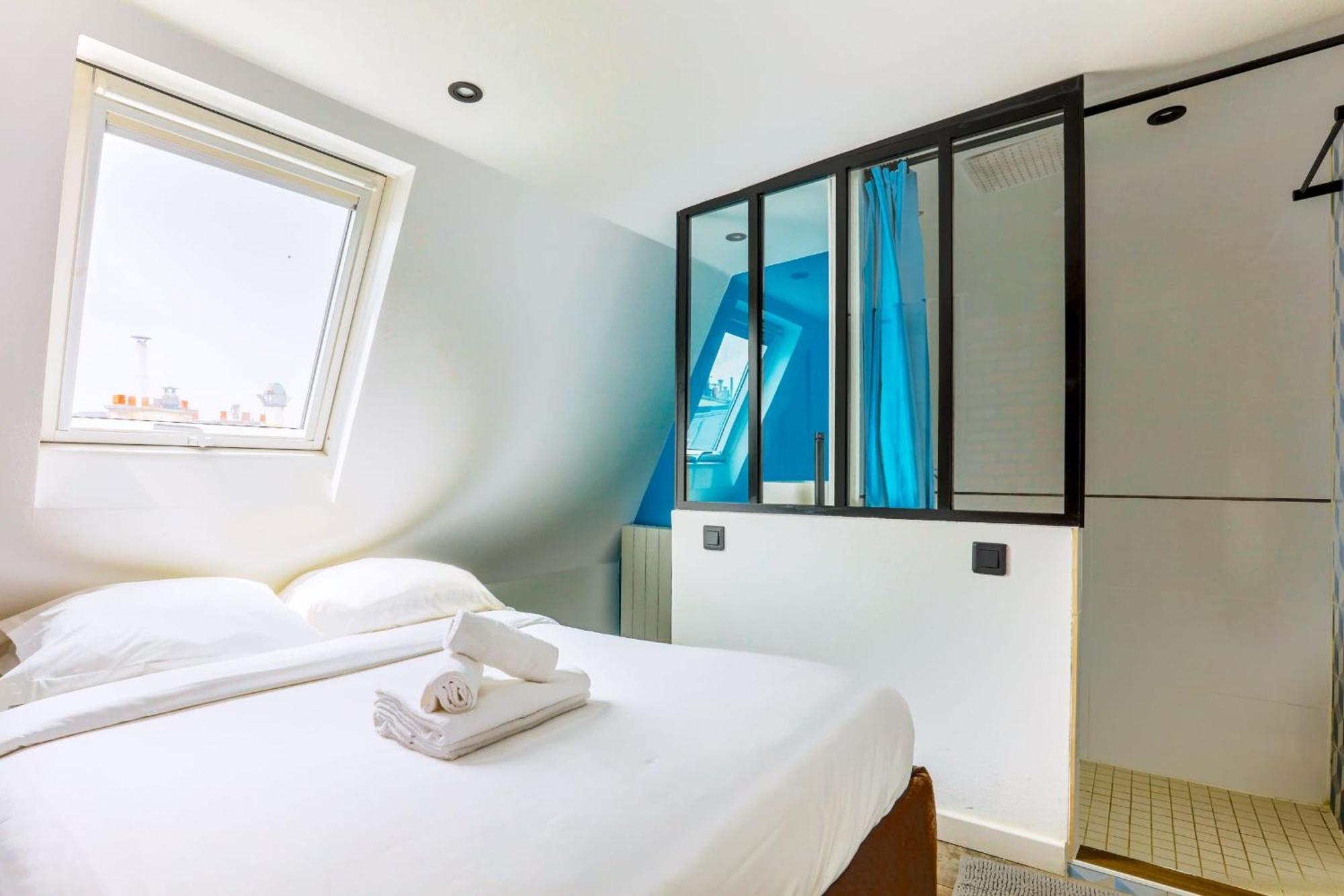 Central 1Br Room Space Paris Exterior foto