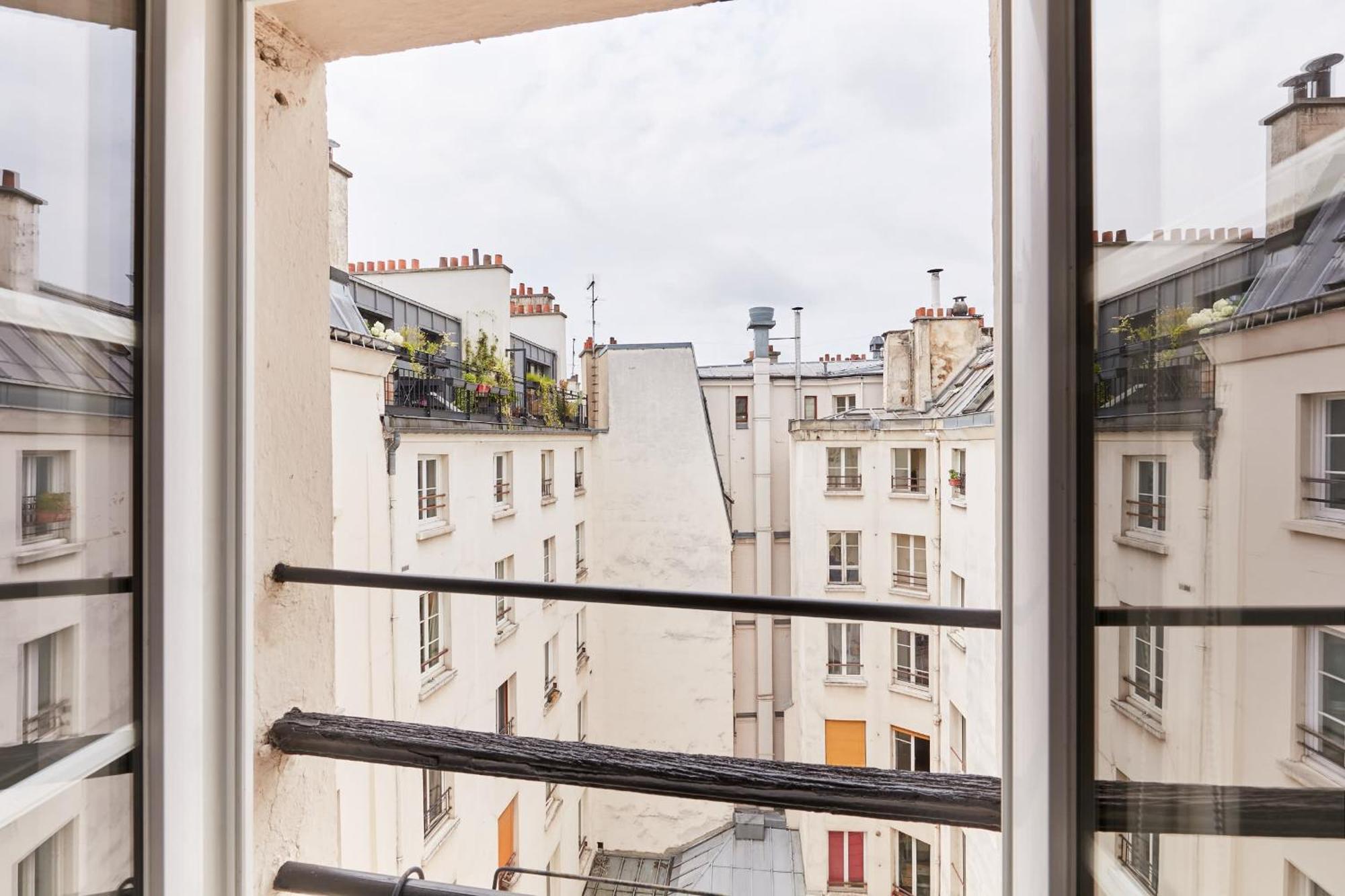 Central 1Br Room Space Paris Exterior foto